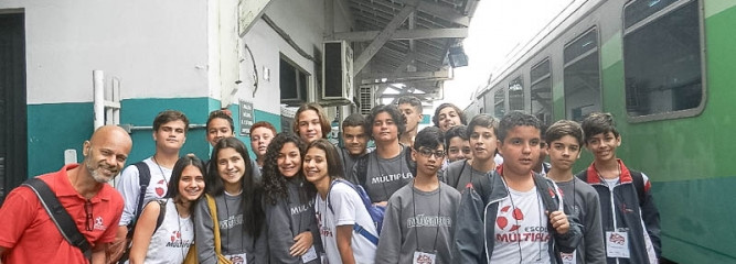 Saída Pedagógica com os 8ºs ANOS