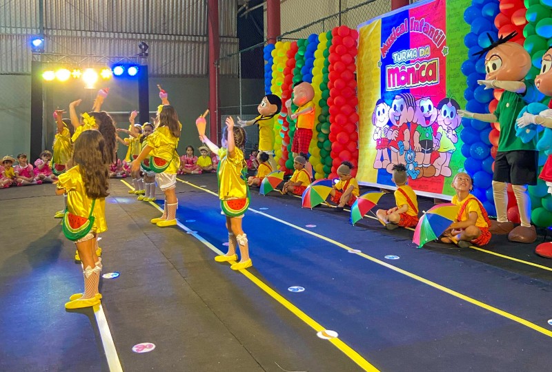 Musical da Educação Infantil com a Turma da Mônica