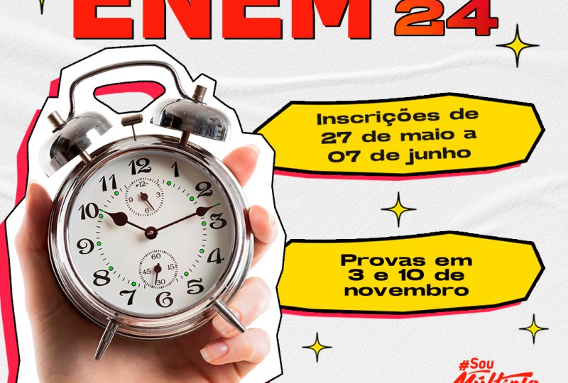 Inscrições para o ENEM 2024
