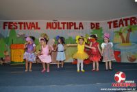Alunos do Maternal A e B iniciam as apresentações do “Festival Múltipla de Teatro”