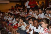Alunos da Educação Infantil e 1º ANOS visitam Teatro Campaneli