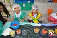 Projeto Alimentação Saudável com os alunos do 1º AM