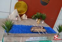 Exposição sobre o Egito com os alunos do 6º ANO 