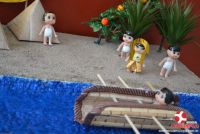 Exposição sobre o Egito com os alunos do 6º ANO 