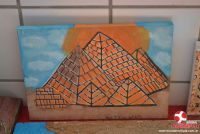 Exposição sobre o Egito com os alunos do 6º ANO 