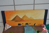 Exposição sobre o Egito com os alunos do 6º ANO 