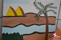 Exposição sobre o Egito com os alunos do 6º ANO 