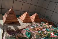 Exposição sobre o Egito com os alunos do 6º ANO 