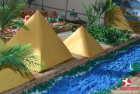 Exposição sobre o Egito com os alunos do 6º ANO 