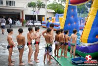 Alunos se divertem no Múltipla Parque 