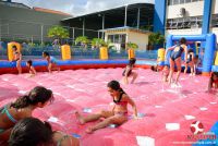 Alunos se divertem no Múltipla Parque 