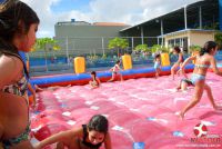 Alunos se divertem no Múltipla Parque 