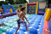 Alunos se divertem no Múltipla Parque 