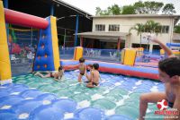 Alunos se divertem no Múltipla Parque 