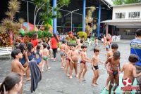 Alunos se divertem no Múltipla Parque 