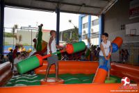 Alunos se divertem no Múltipla Parque 