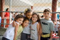 Alunos se divertem no Múltipla Parque 