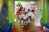 Alunos se divertem no Múltipla Parque 