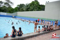 Alunos se divertem no Múltipla Parque 