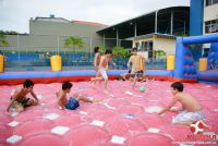 Alunos se divertem no Múltipla Parque 