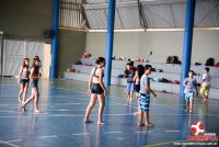 Alunos se divertem no Múltipla Parque 