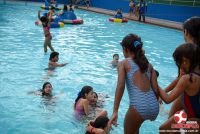 Alunos se divertem no Múltipla Parque 