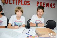 Alunos dos 5ºs ANOS encerram o projeto “Múltiplos Poemas”