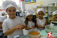 Oficinas de Culinária com os alunos do 1º ANO Matutino – Professora Telma