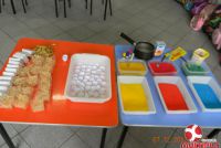 Pequenos Chefs do Maternal B participaram das Oficinas de Páscoa