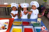 Pequenos Chefs do Maternal B participaram das Oficinas de Páscoa