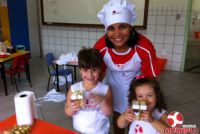 Pequenos Chefs do Maternal B participaram das Oficinas de Páscoa