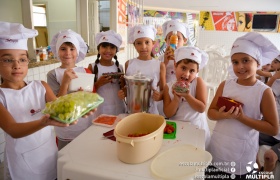 Alunos dos 2ºs ANOS aprendem ciências fazendo culinária