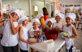 Alunos dos 2ºs ANOS aprendem ciências fazendo culinária