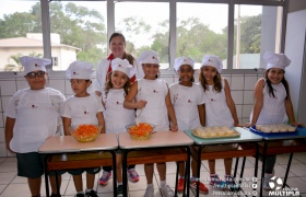 Alunos dos 2ºs ANOS aprendem ciências fazendo culinária