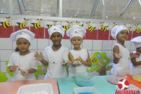 Os alunos do Jardim II A matutino fizeram “Ovinhos de Páscoa”