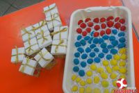 Os alunos do Jardim II A matutino fizeram “Ovinhos de Páscoa”