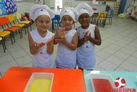 Os alunos do Jardim II A matutino fizeram “Ovinhos de Páscoa”