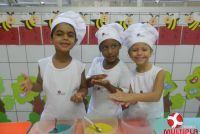 Os alunos do Jardim II A matutino fizeram “Ovinhos de Páscoa”