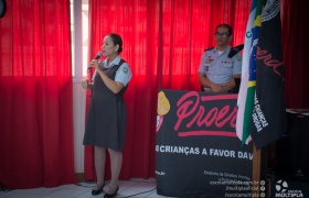 Formatura Proerd com as turmas dos 2º ANOS