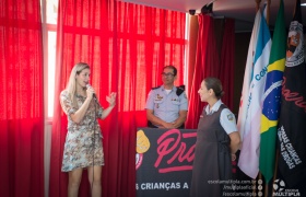 Formatura Proerd com as turmas dos 2º ANOS