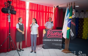 Formatura Proerd com as turmas dos 2º ANOS