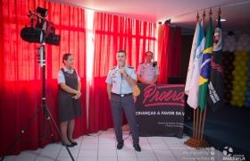 Formatura Proerd com as turmas dos 2º ANOS