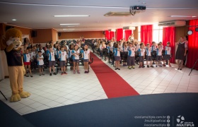 Formatura Proerd com as turmas dos 2º ANOS