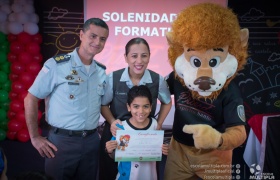 Formatura Proerd com as turmas dos 2º ANOS