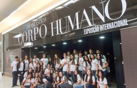 Alunos do Ensino Médio visitam a Exposição Internacional “O Fantástico Corpo Humano”