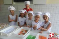 Professora Nelma realiza Oficina de Culinária com os alunos do 1º ANO D vespertino 