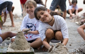 Alunos dos 4º ANOS fazem vulcão