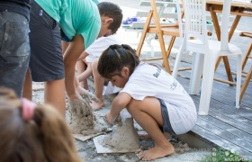 Alunos dos 4º ANOS fazem vulcão