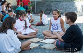 Alunos dos 4º ANOS fazem vulcão