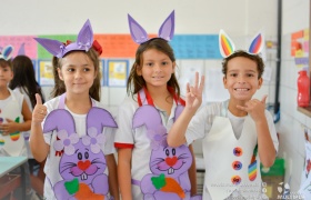 Escola Múltipla em clima de Páscoa!